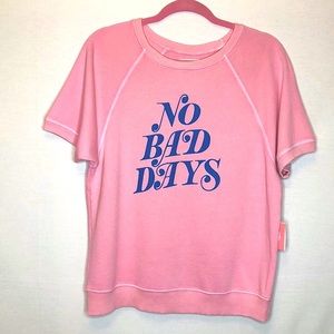 BAN.DO pink short sleeve sweatshirt 💕